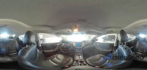 2013 Hyundai Elantra Gls из США, поврежденный, VIN KMHDH4AE7DU688472